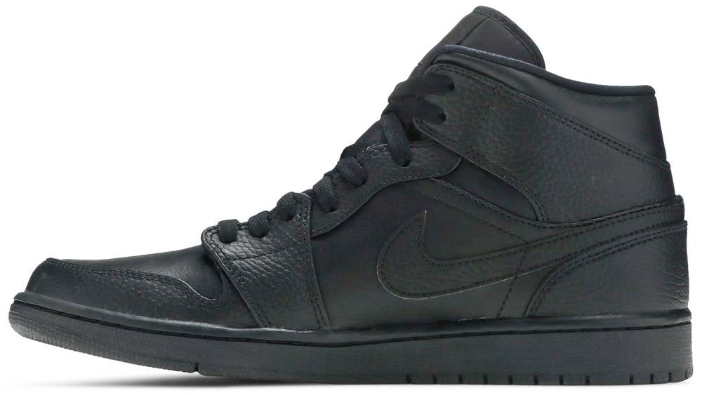 Air Jordan 1 Mid Triple Black