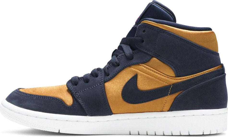 Air Jordan 1 Mid SE Premium Stain Gold