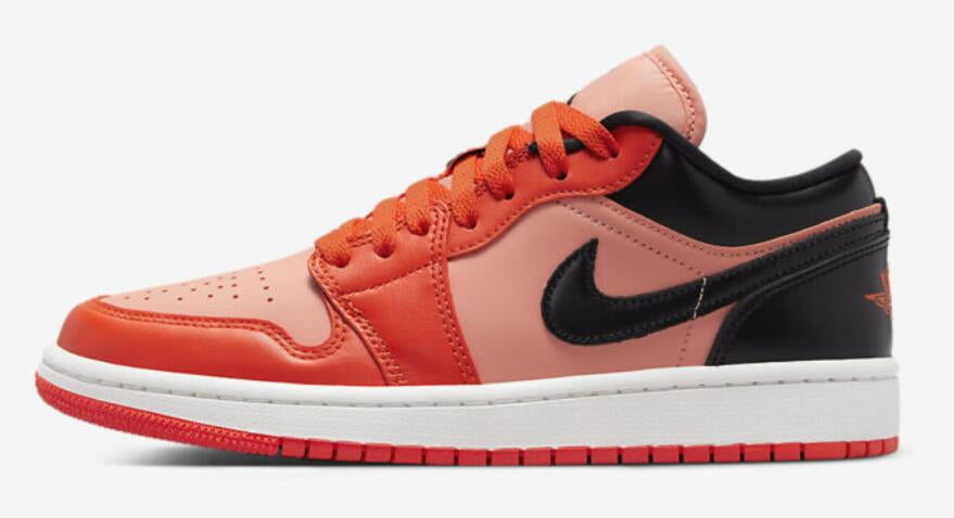 Air Jordan 1 Low A Two-Toned Orange