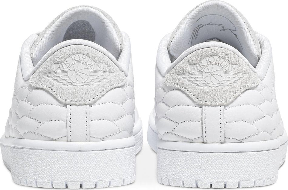 Air Jordan 1 Centre Court White on White