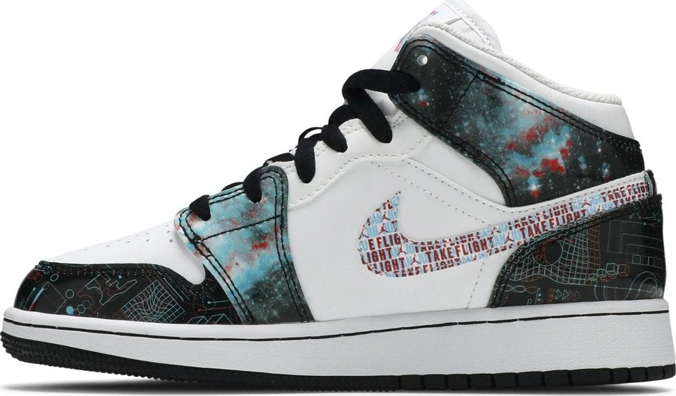 Air Jordan 1 Mid SE GS Take Flight