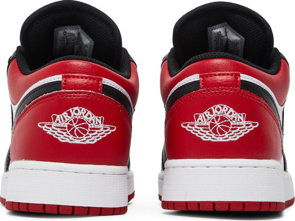 Air Jordan 1 Low GS Bred Toe