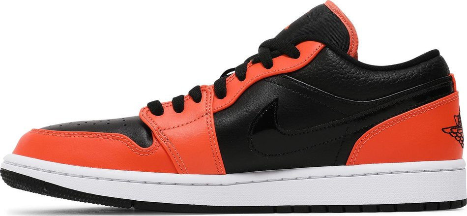 Air Jordan 1 Low SE Black Turf Orange