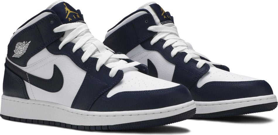 Air Jordan 1 Mid GS Obsidian