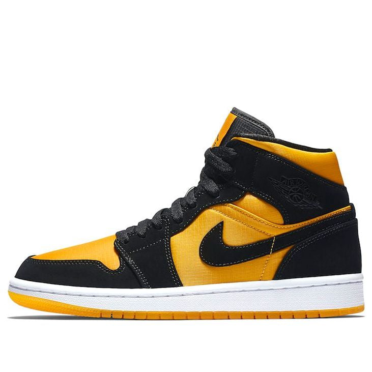 Air Jordan 1 Mid Black Gold