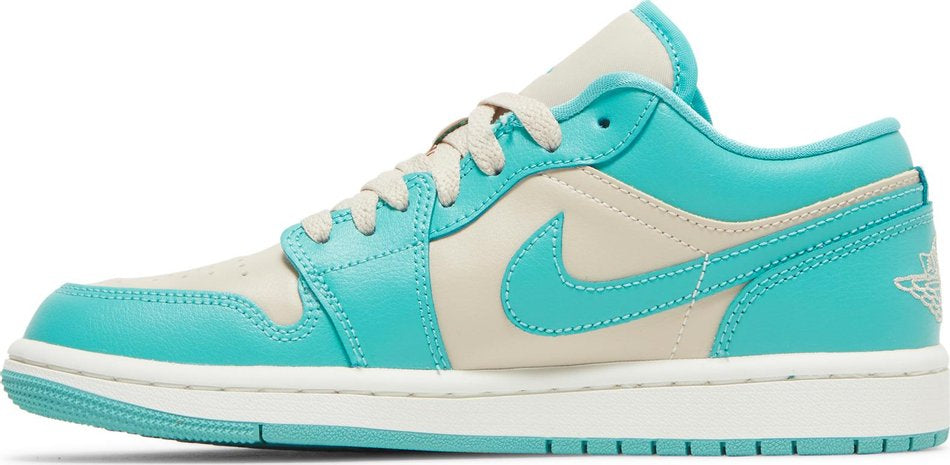 Air Jordan 1 Low Tropical Teal Sandy Beige