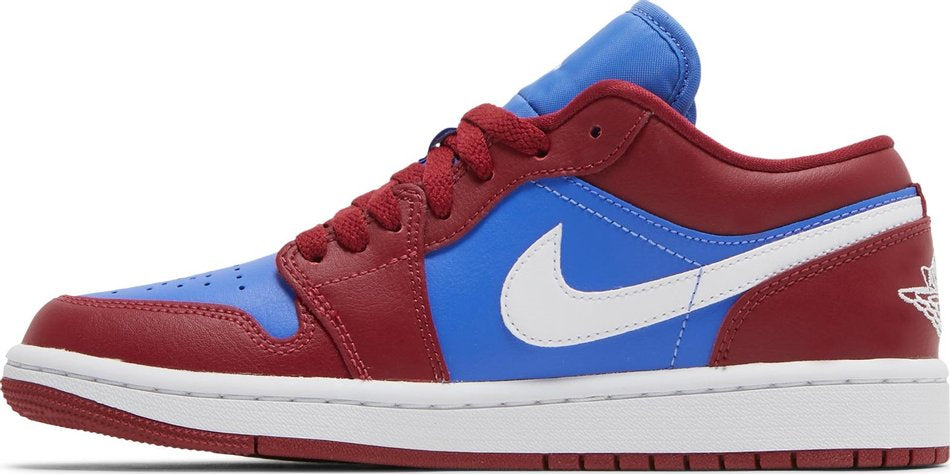 Wmns Air Jordan 1 Low Deep Red Blue