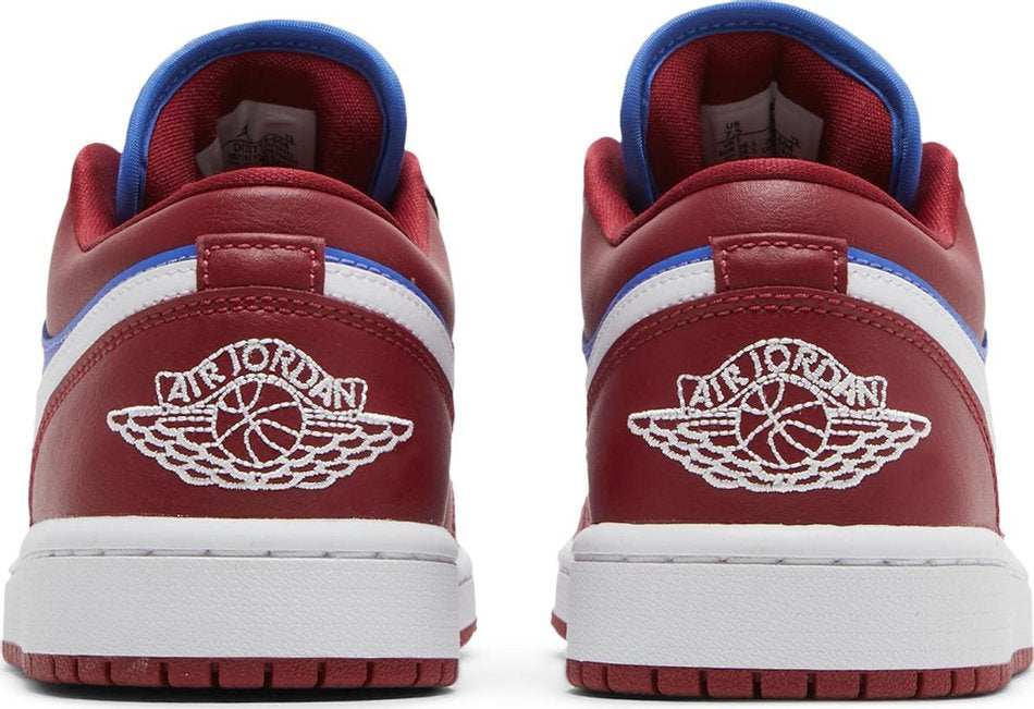 Wmns Air Jordan 1 Low Deep Red Blue