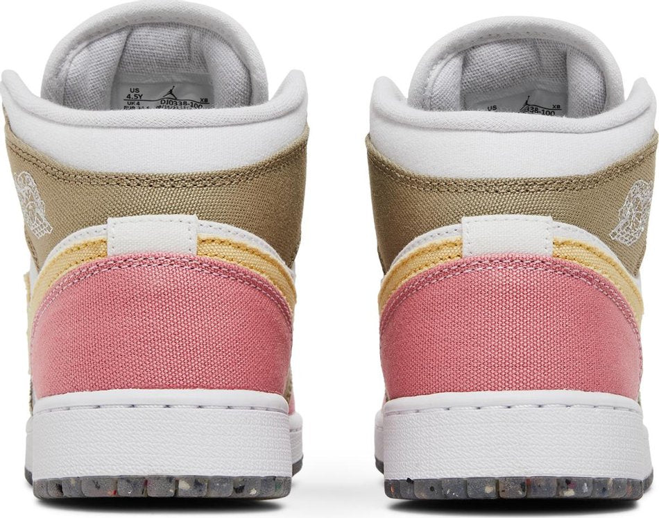 Air Jordan 1 Mid SE GS Pastel Grind