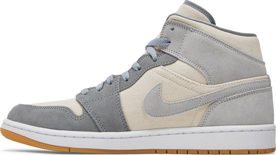 Air Jordan 1 Mid SE Coconut Milk Particle Grey