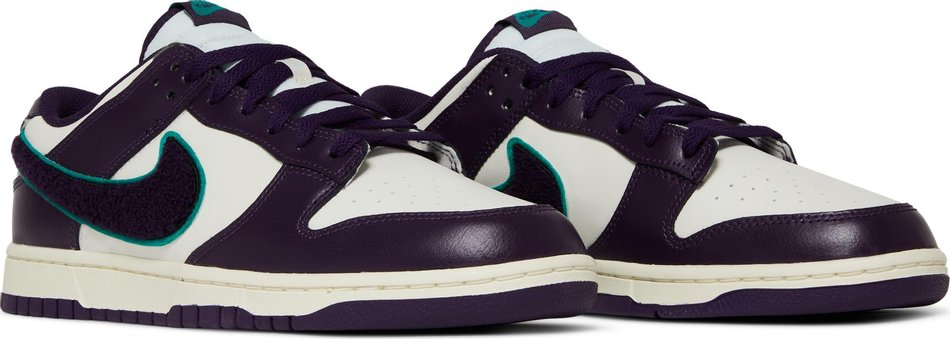 Dunk Low 'Chenille Swoosh - Grand Purple' DQ7683-100