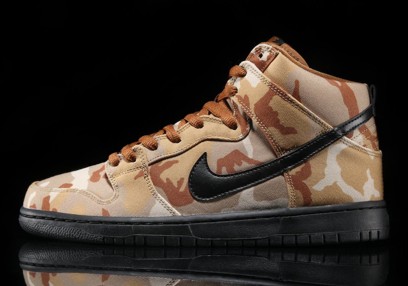 Dunk High Pro SB 'Brown Camo' BQ6826-200