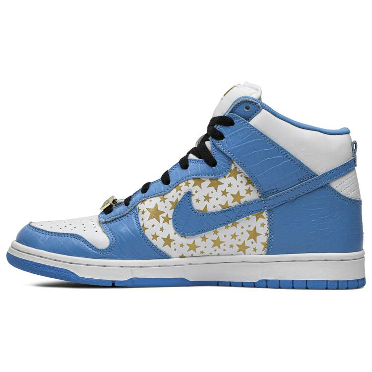 Supreme x Dunk High Pro SB 'Blue' 307385-141