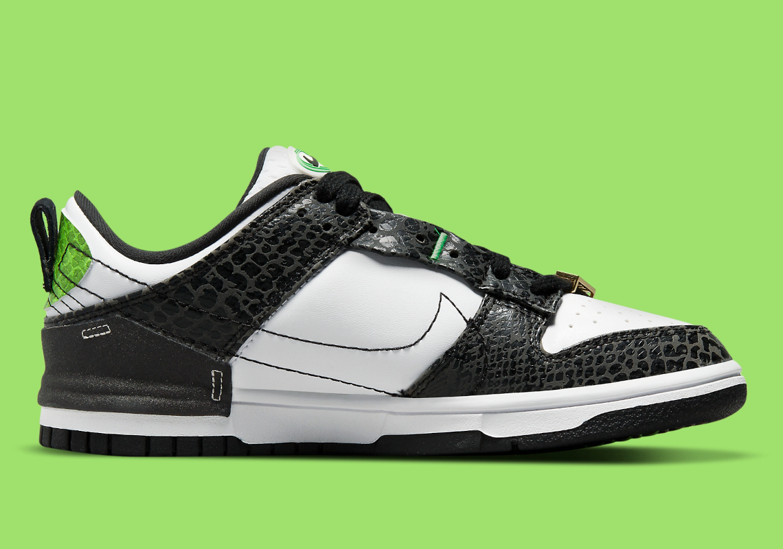 Wmns Dunk Low Disrupt 2 'Just Do It - Black Snakeskin' DV1490-161