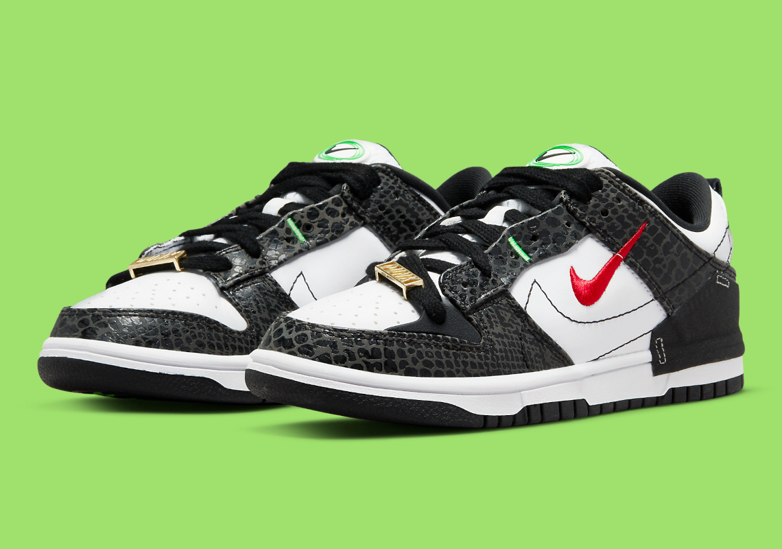 Wmns Dunk Low Disrupt 2 'Just Do It - Black Snakeskin' DV1490-161