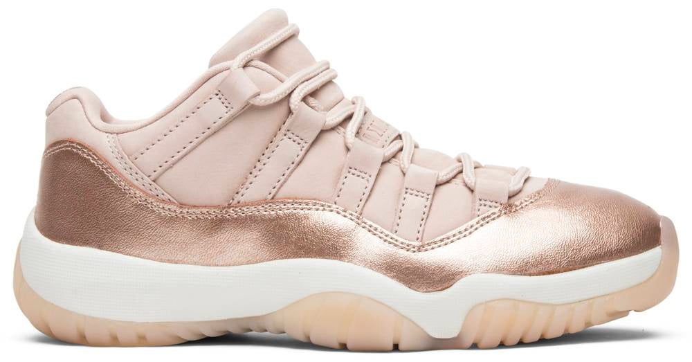 Wmns Air Jordan 11 Low Rose Gold