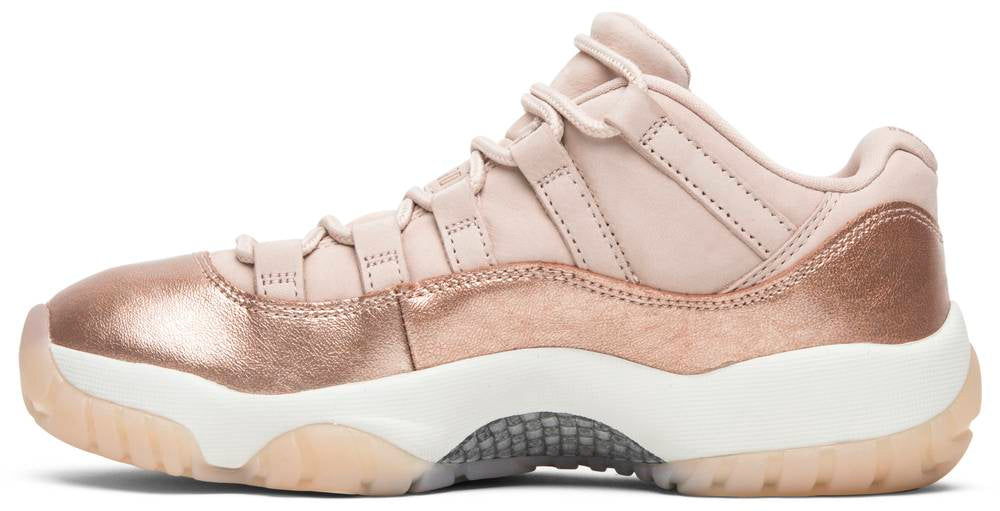 Wmns Air Jordan 11 Low Rose Gold