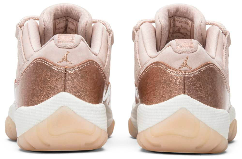 Wmns Air Jordan 11 Low Rose Gold