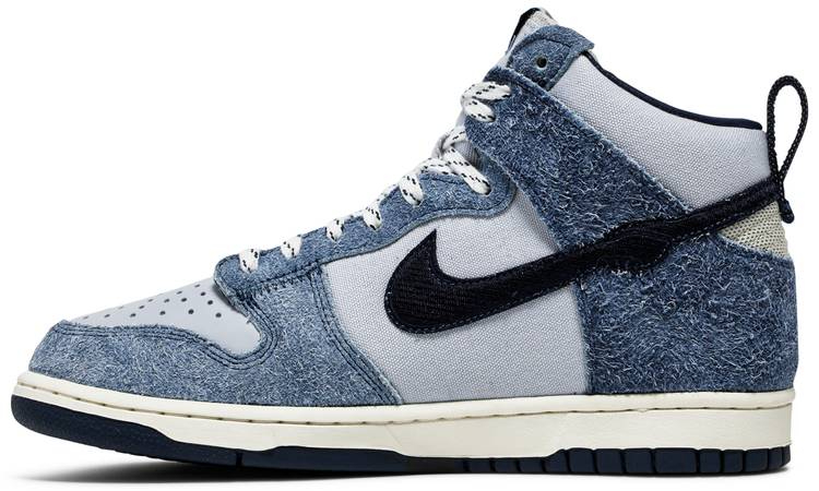 Notre x Dunk High 'Midnight Navy' CW3092-400