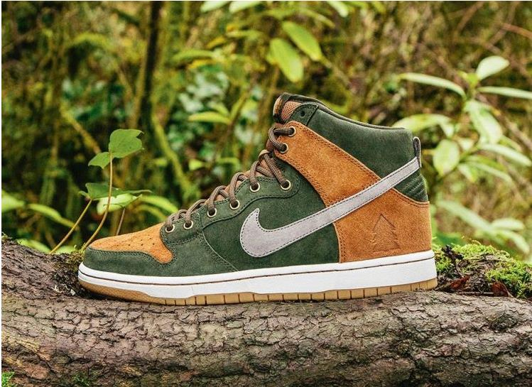 Homegrown x SB Dunk High PRM 'Sequoia' 839693-302