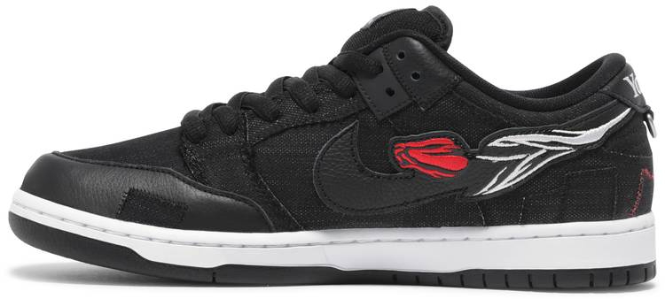 Wasted Youth x Dunk Low SB 'Black Denim' DD8386-001