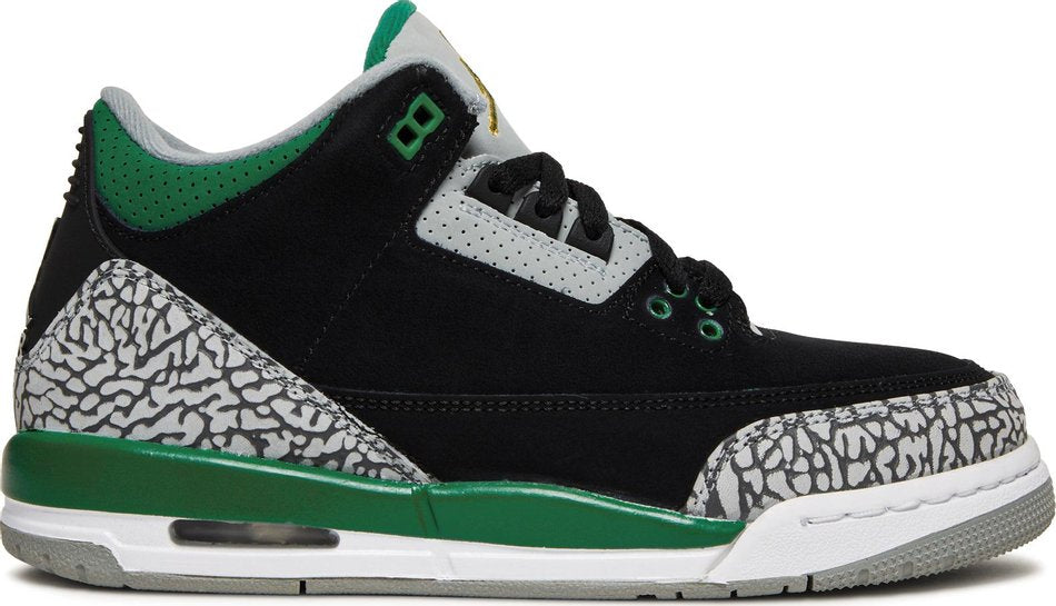 Air Jordan 3 Retro GS Pine Green