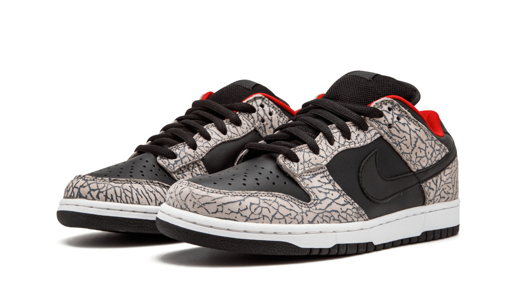 Supreme x Dunk Low Pro SB 'Black Cement' 304292-131