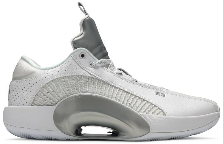 Air Jordan 35 Low PF White Metallic Silver