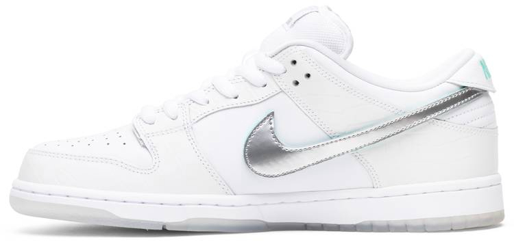 Diamond Supply Co. x Dunk Low Pro SB 'White Diamond' BV1310-100