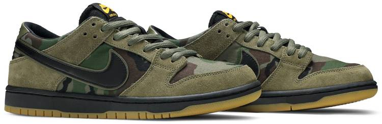 Zoom Dunk Low Pro SB 'Camo' 854866-209