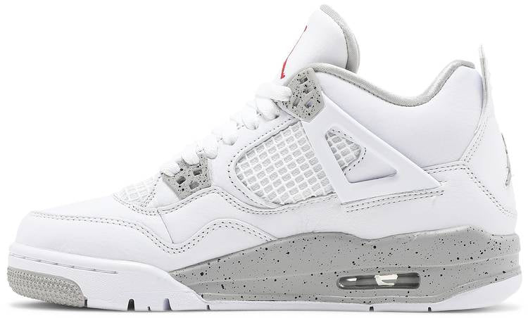 Air Jordan 4 Retro GS White Oreo