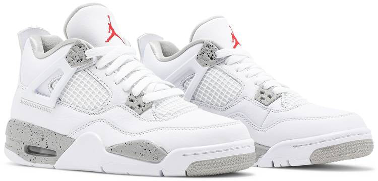 Air Jordan 4 Retro GS White Oreo