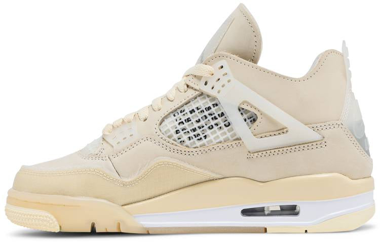 Off-White x Wmns Air Jordan 4 SP Sail