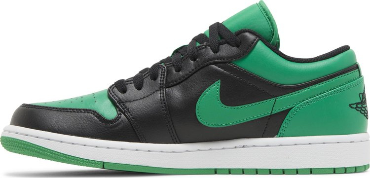 Air Jordan 1 Low Black Lucky Green