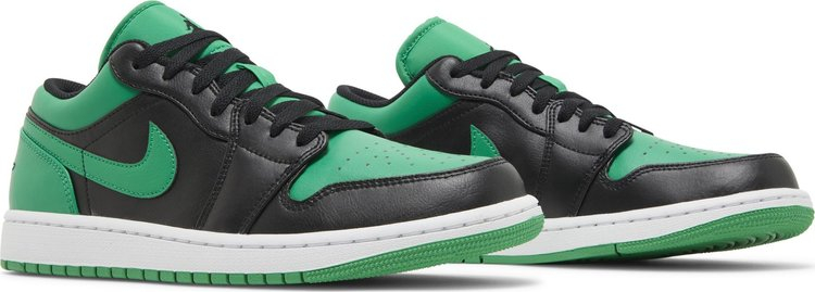 Air Jordan 1 Low Black Lucky Green