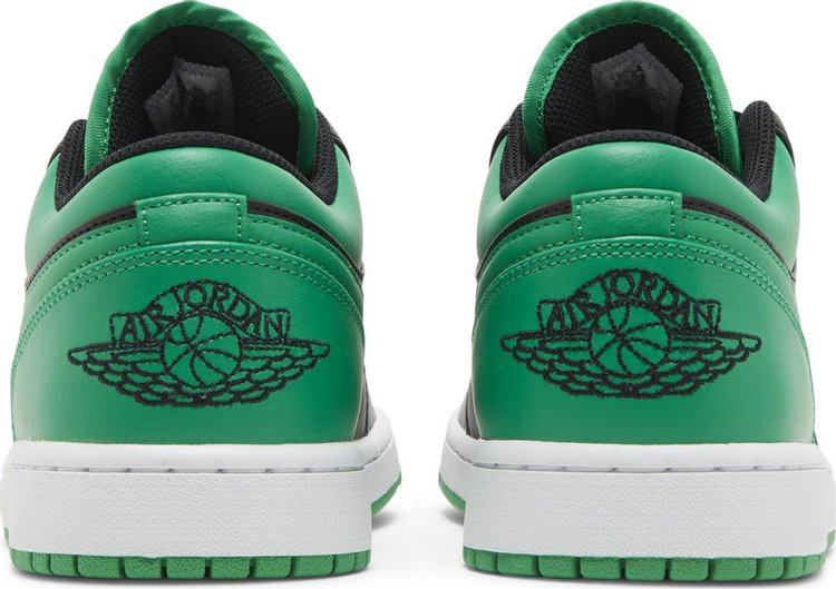 Air Jordan 1 Low Black Lucky Green