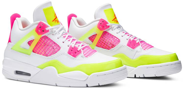 Air Jordan 4 Retro Wmns Lemon Venom