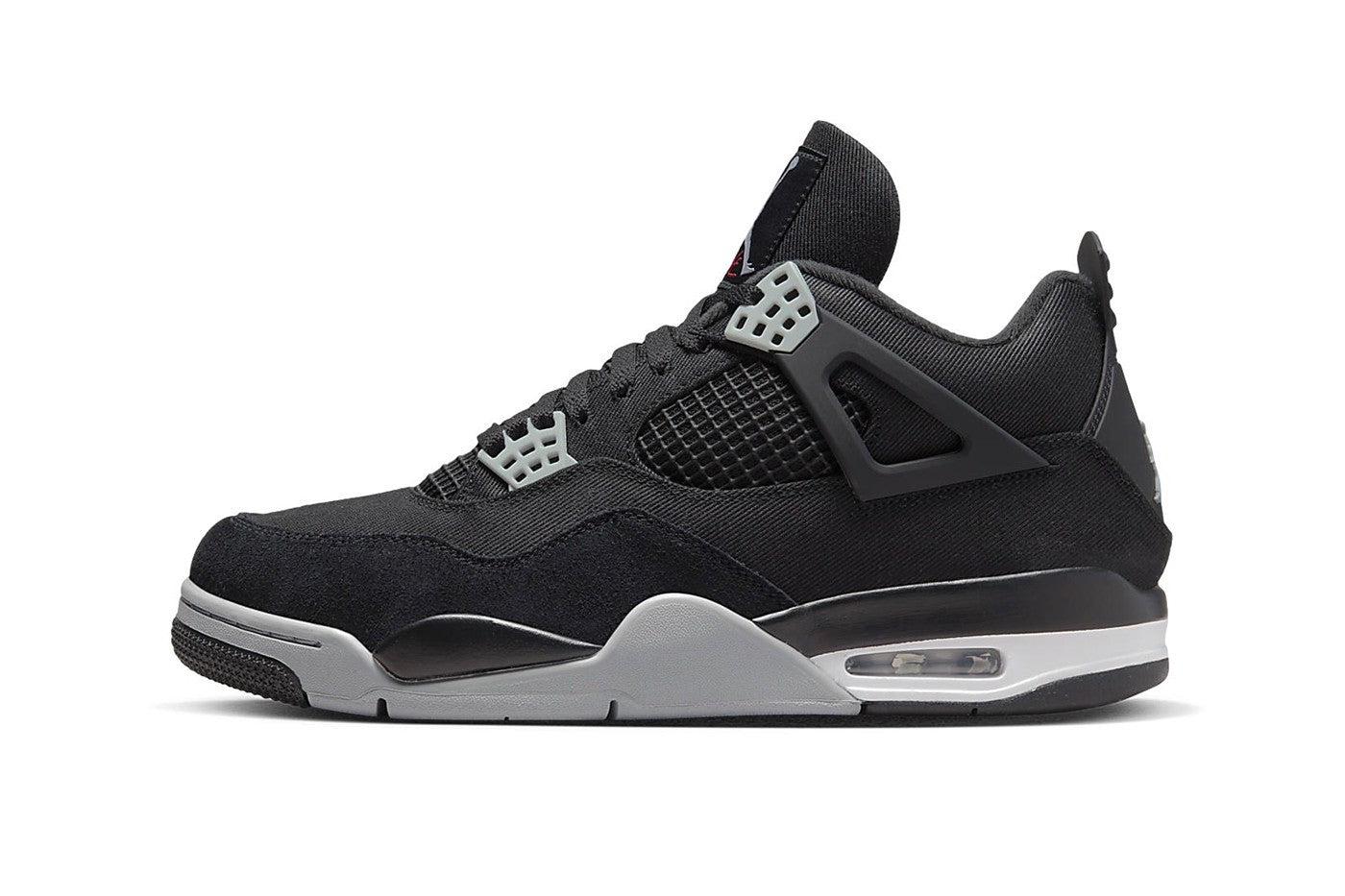 Air Jordan 4 Retro Black Canvas