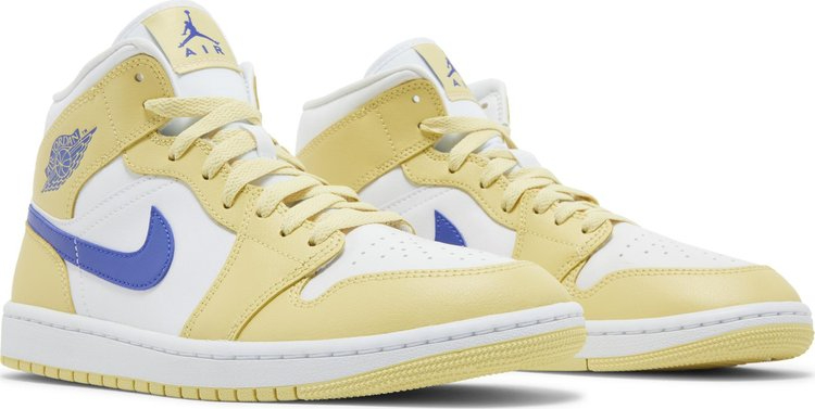 Wmns Air Jordan 1 Mid Lemon Wash