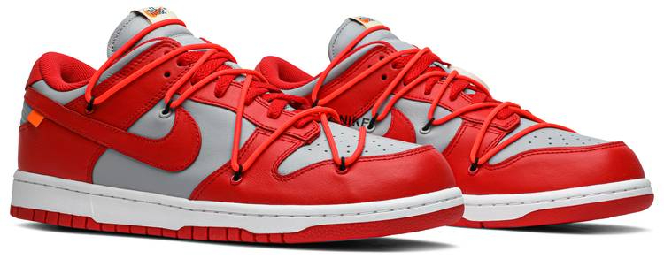 Off-White x Dunk Low 'University Red' CT0856-600