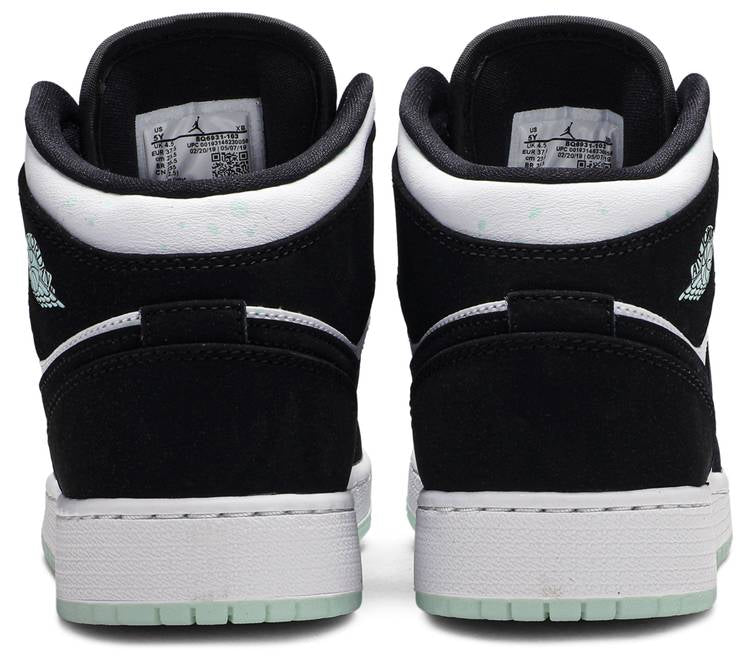 Air Jordan 1 Mid SE GS Glow in the Dark Panda