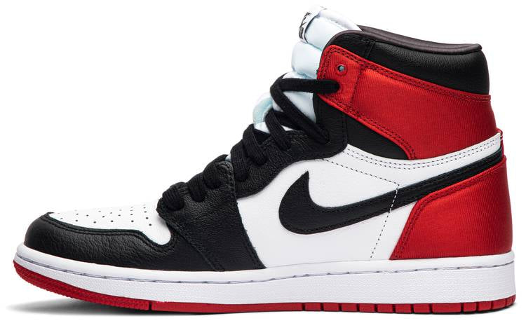 Air Jordan 1 Retro High Satin Black Toe