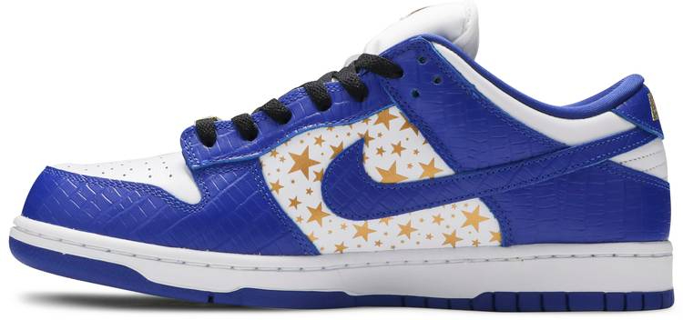 Supreme x Dunk Low OG SB QS 'Hyper Royal' DH3228-100