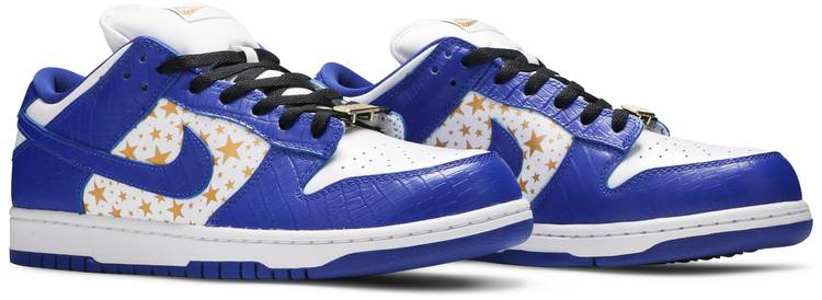 Supreme x Dunk Low OG SB QS 'Hyper Royal' DH3228-100