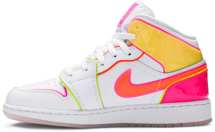 Wmns Air Jordan 1 Mid SE Edge Glow