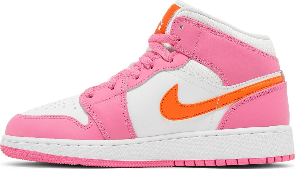 Air Jordan 1 Mid GS Pinksicle Orange