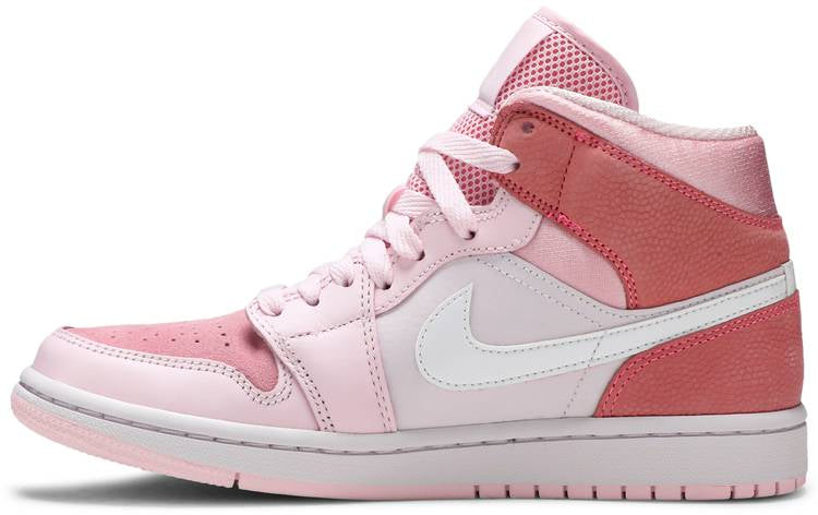 Wmns Air Jordan 1 Mid Digital Pink