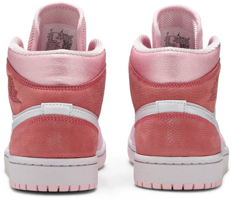 Wmns Air Jordan 1 Mid Digital Pink