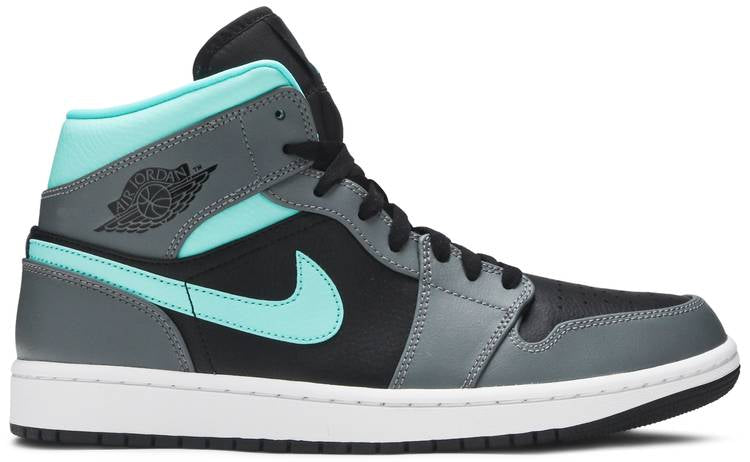 Air Jordan 1 Mid Grey Aqua