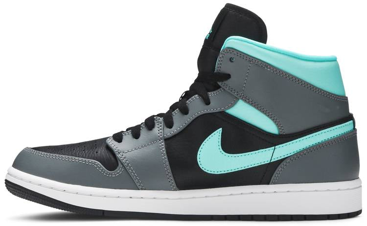 Air Jordan 1 Mid Grey Aqua